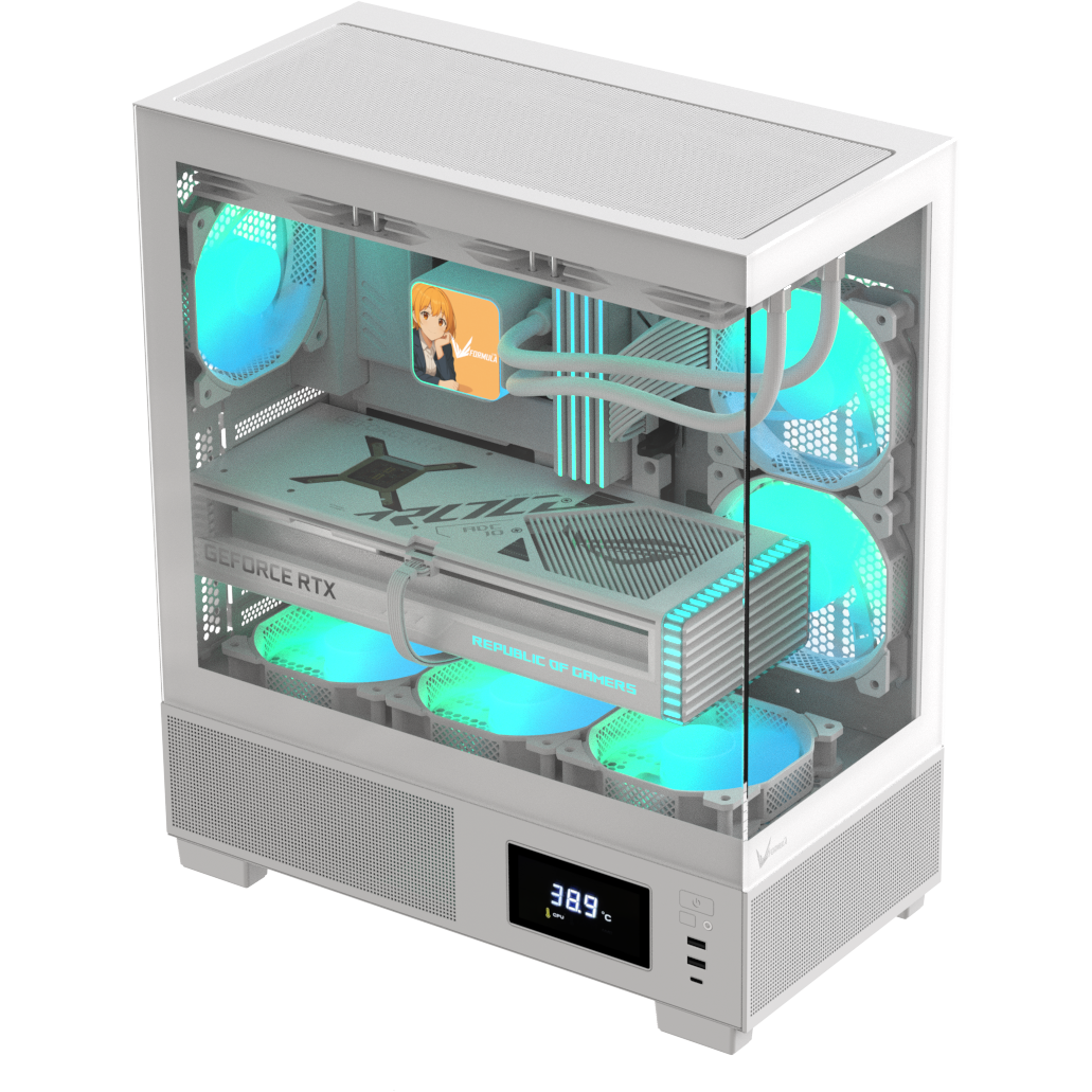 Корпус Formula Crystal E1 White - CRYSTAL E1 WHITE