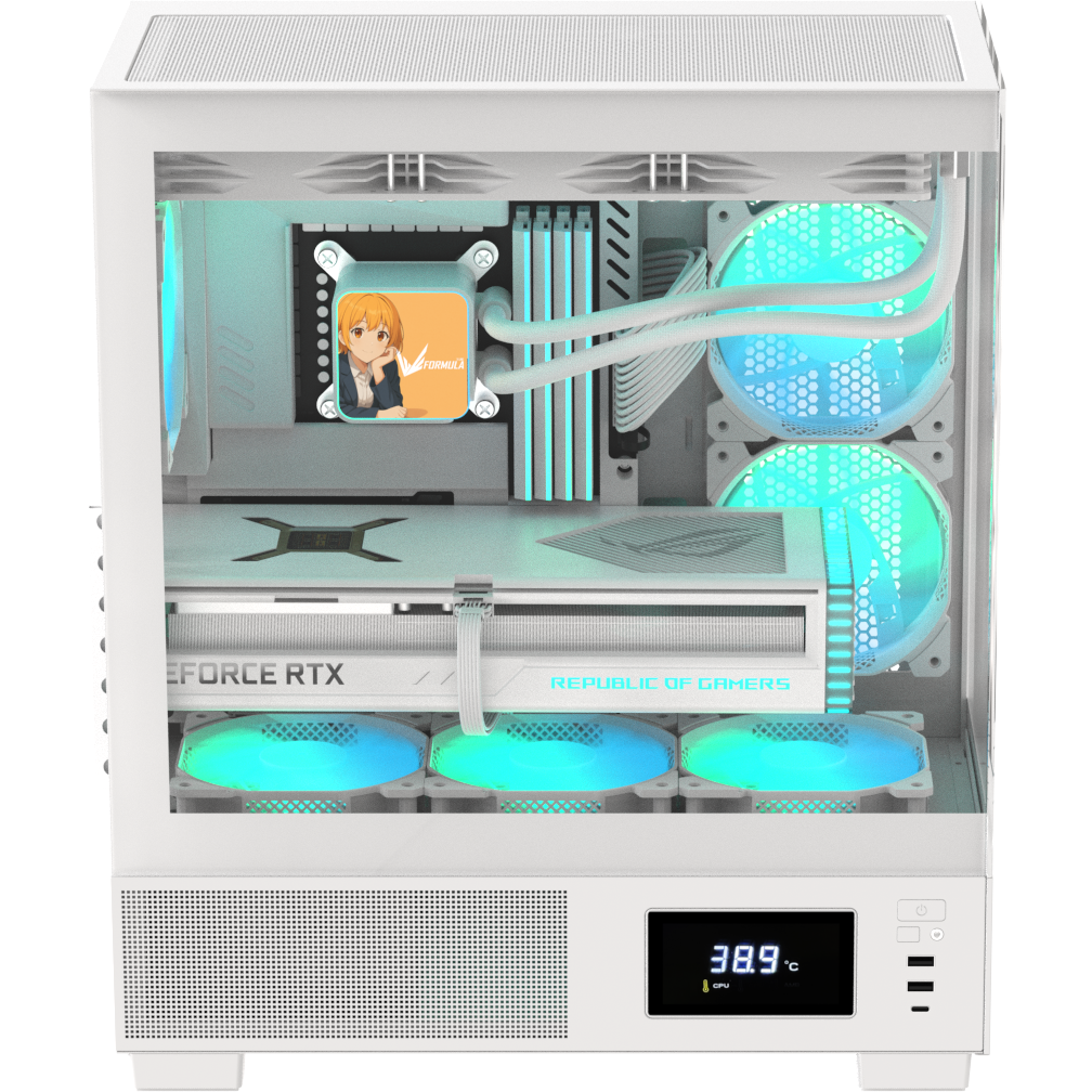 Корпус Formula Crystal E1 White - CRYSTAL E1 WHITE - фото 4