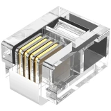 Коннектор RJ-11 Vention IDKR0-50, 50 шт.