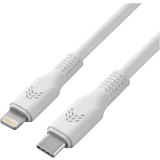 Кабель USB Type-C - Lightning, 1м, Rocket RDC510WH01FL-CL White