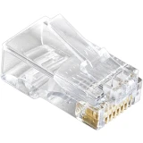 Коннектор RJ-45 ExeGate PL45-C5-8P8C-100, 100 шт. (EX158091RUS(100))