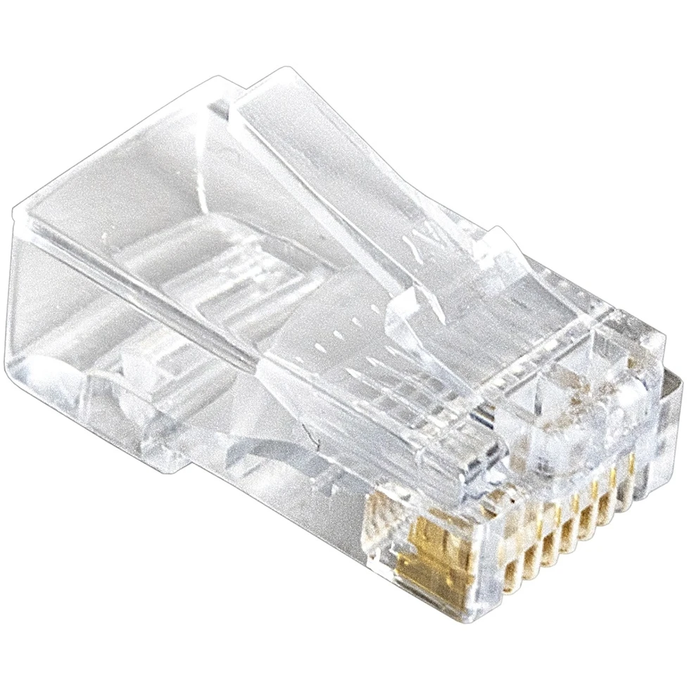 Коннектор RJ-45 ExeGate PL45-C5-8P8C-100, 100 шт. - EX158091RUS(100)