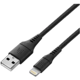 Кабель USB - Lightning, 1м, Rocket RDC501BL01CT-AL Black
