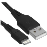 Кабель USB - Lightning, 1м, Rocket RDC501BL01CT-AL Black