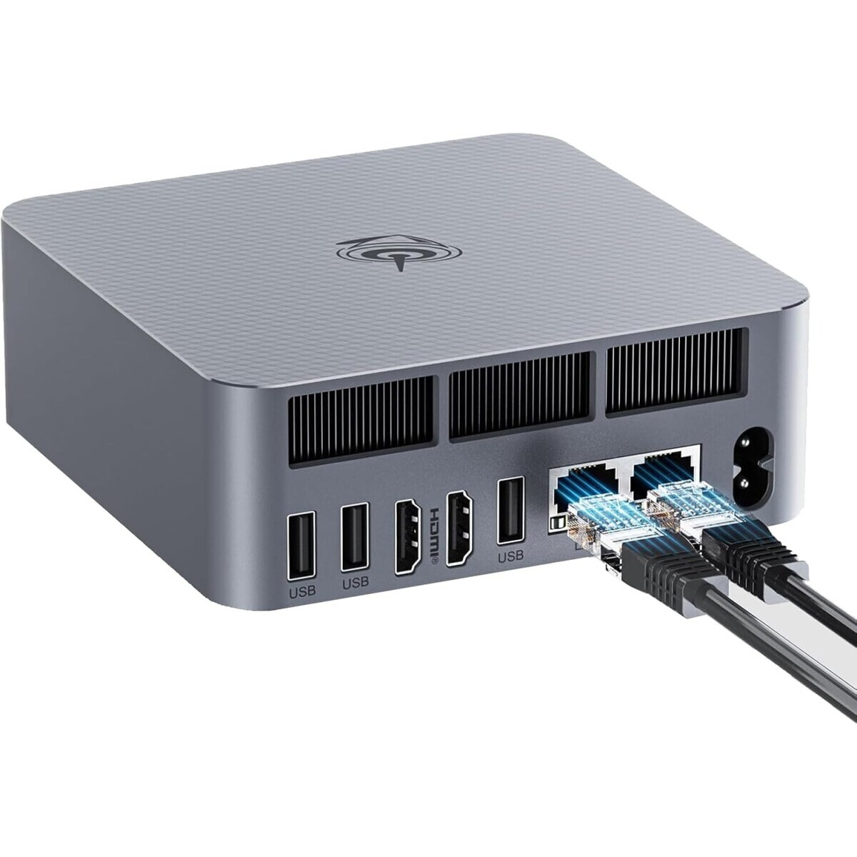 Мини ПК Beelink EQi12 Milky Grey (i5-1235U/32GB/500GB/Win11P) - EQi12-D4/1235U/32GB/500GB/Win11P - фото 4
