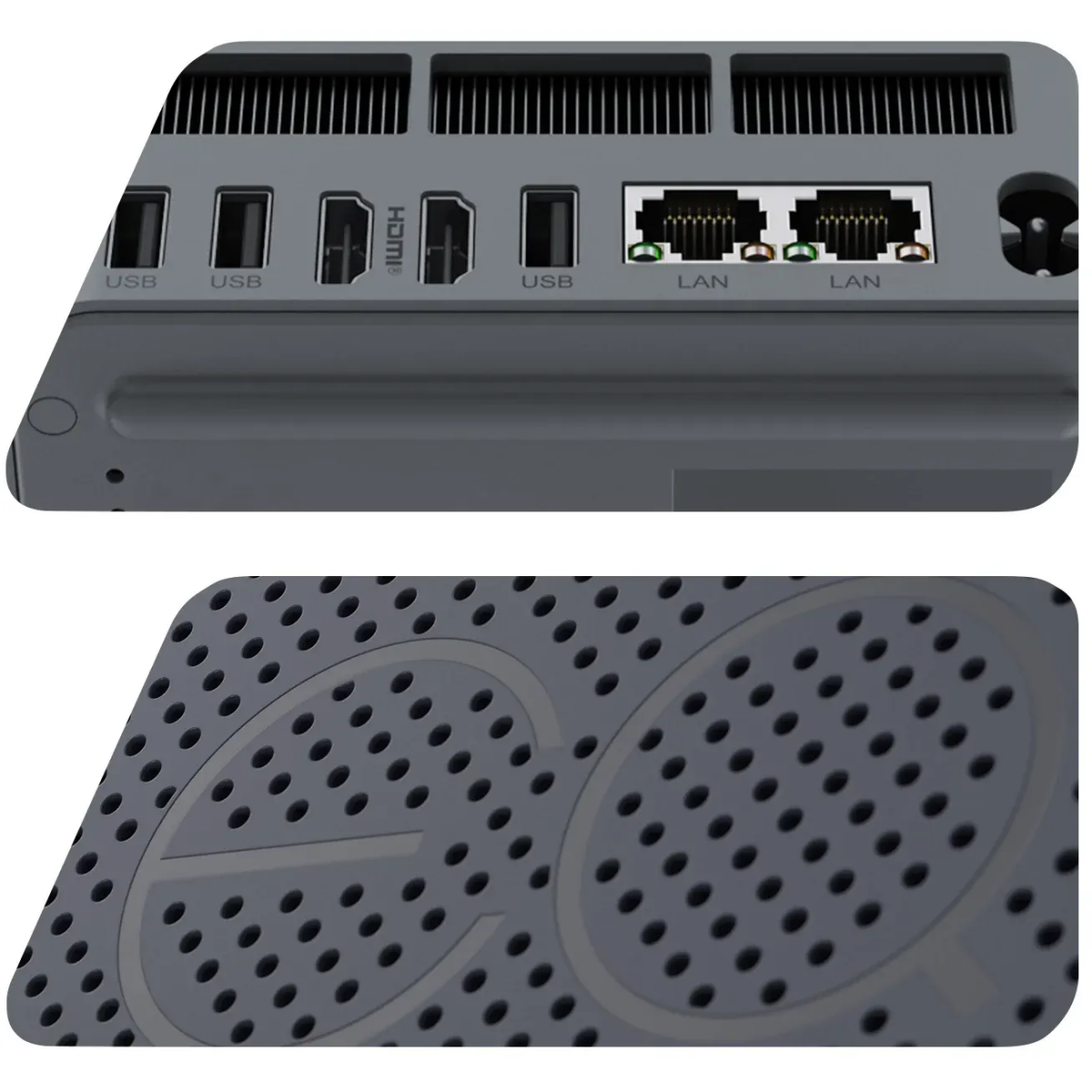 Мини ПК Beelink EQi12 Milky Grey (i5-1235U/32GB/500GB/Win11P) - EQi12-D4/1235U/32GB/500GB/Win11P - фото 5