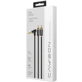 Кабель 3.5 Jack (M) - 2x RCA (M), 1м, Caweon GJ-1M