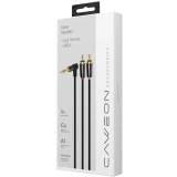 Кабель 3.5 Jack (M) - 2x RCA (M), 5м, Caweon GJ-5M