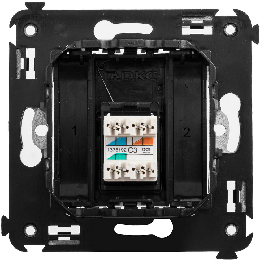 Розетка RJ-12 DKC 4412313 - фото 2