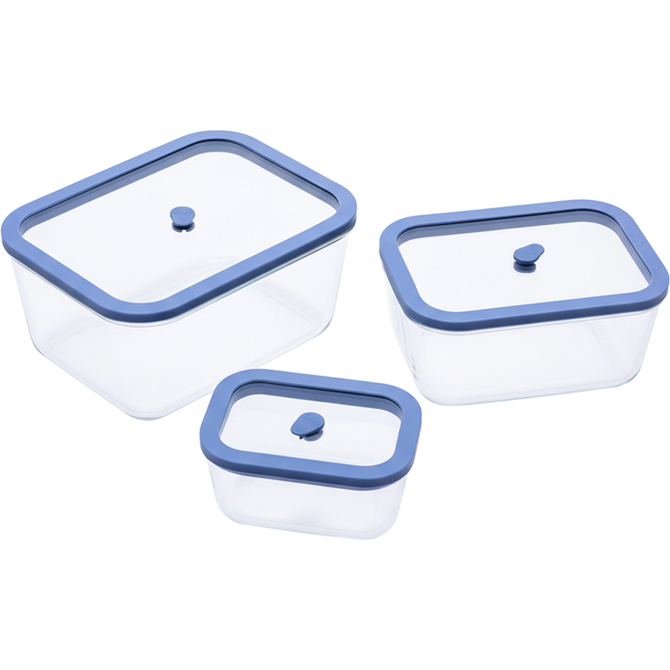 Вакуумные контейнеры Status Viva set 4 Lilac