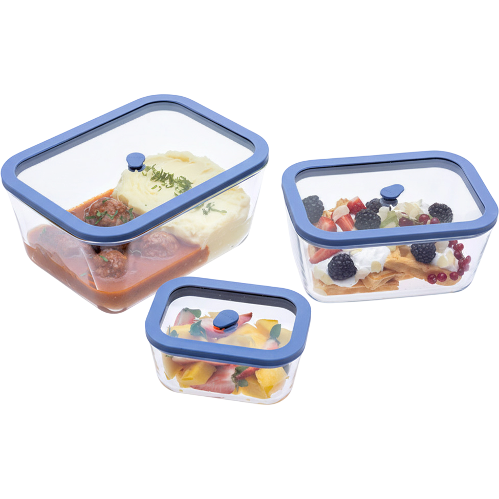 Вакуумные контейнеры Status Viva set 4 Lilac - фото 2