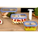 Вакуумные контейнеры Status Viva set 4 Lilac