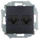 Розетка RJ-11 Simon 1591589-038