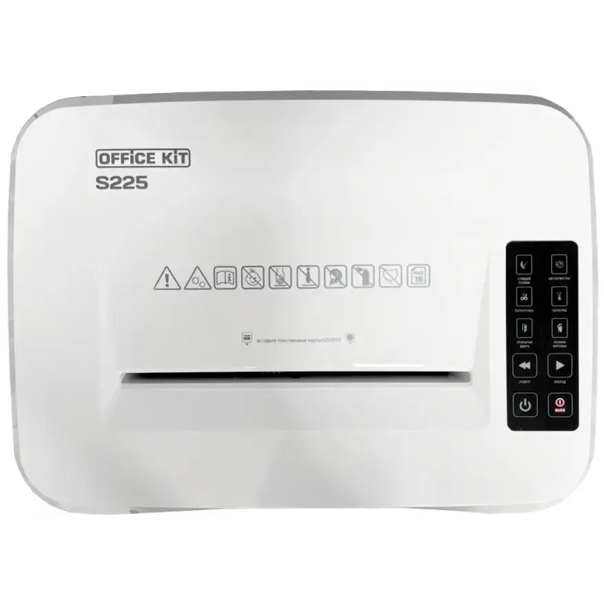 Уничтожитель бумаги (шредер) Office Kit S225 1.9x12 - OK1912S225 - фото 5