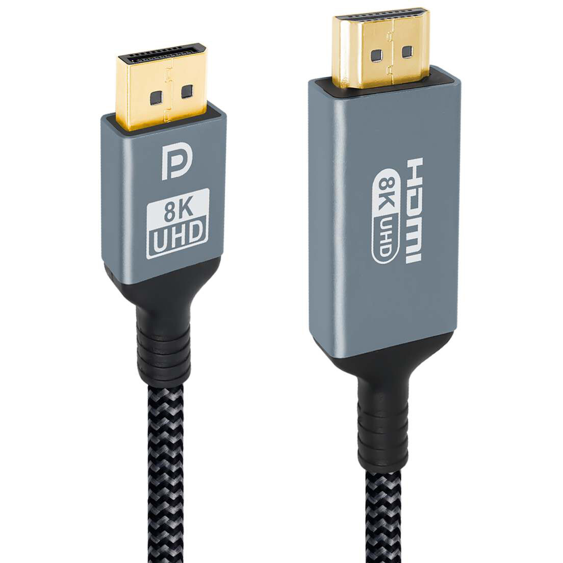 Кабель DisplayPort (M) - HDMI (M), 5м, Caweon ECB-5M
