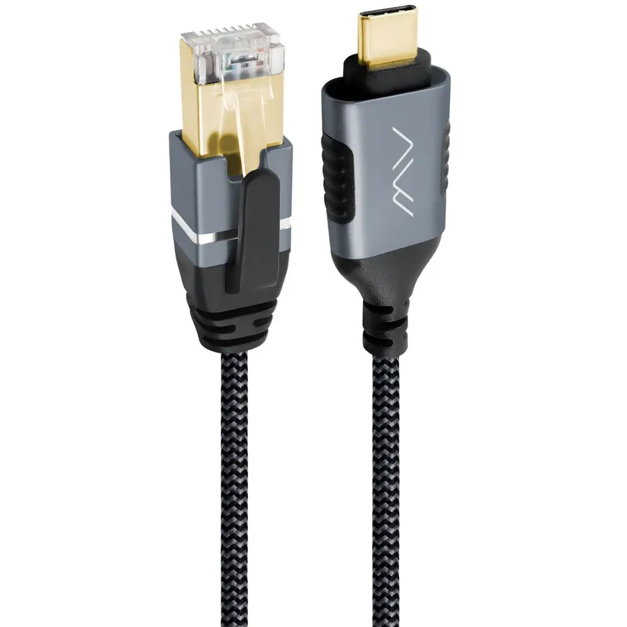 Кабель USB Type-C - RJ-45, 1м, Caweon AB-1M
