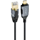 Кабель USB Type-C - RJ-45, 1м, Caweon AB-1M