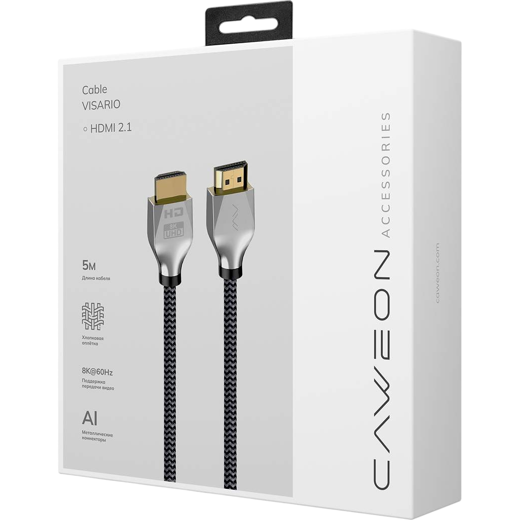 Кабель HDMI - HDMI, 5м, Caweon CCI-5M - фото 2
