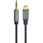 Кабель USB Type-C - 3.5 Jack, 2м, Caweon AG-2M