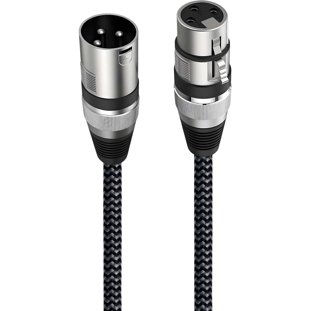 Кабель XLR (M) - XLR (F), 1м, Caweon NO-1M