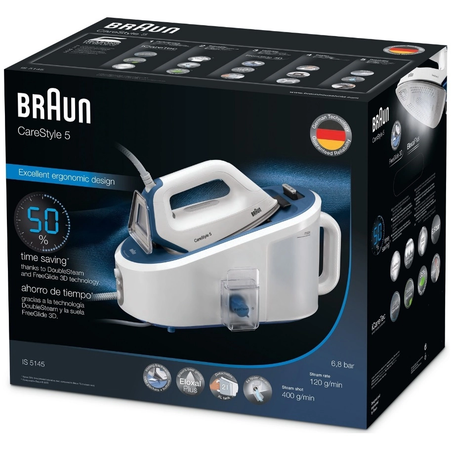 Парогенератор Braun IS 5145 White - IS5145WH - фото 3