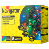 Гирлянда Navigator 14 020 NGF-S01-100RGBY-10-11.5m-230-C8-G-IP20 (14020)