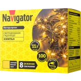 Гирлянда Navigator 14 021 NGF-S01-100WW-10-11.5m-230-C8-G-IP20 (14021)