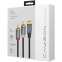 Кабель USB Type-C - 2x RCA, 5м, Caweon AJ-5M - фото 2