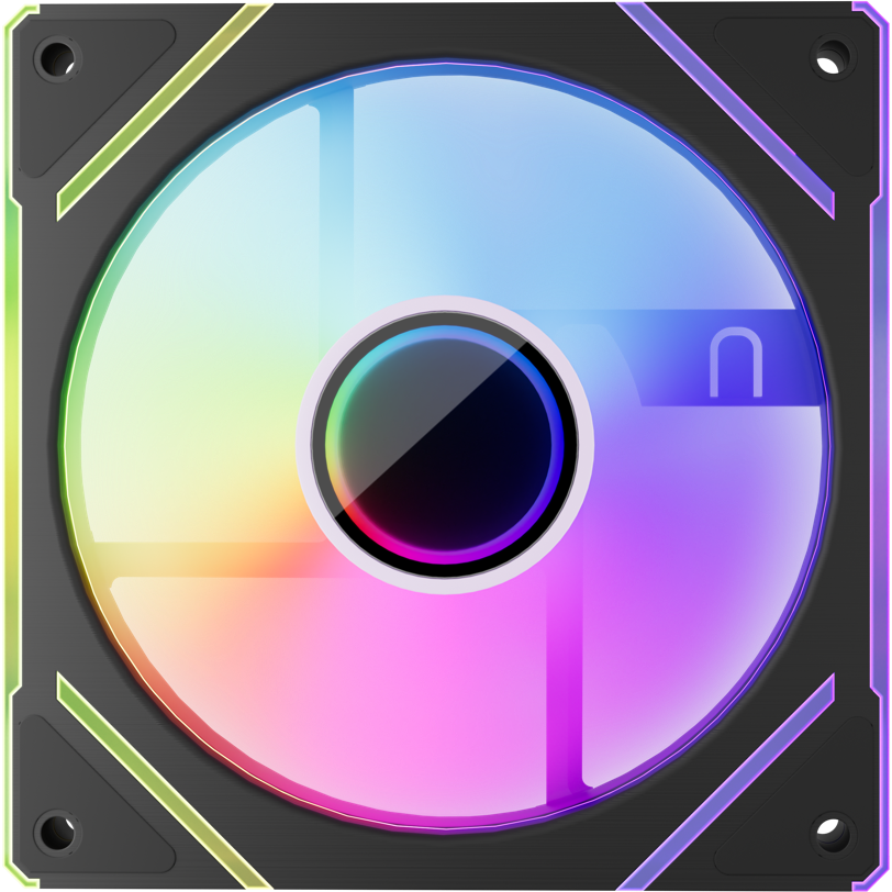 Вентилятор для корпуса 1STPLAYER FC7 ARGB Black - FC7-BK