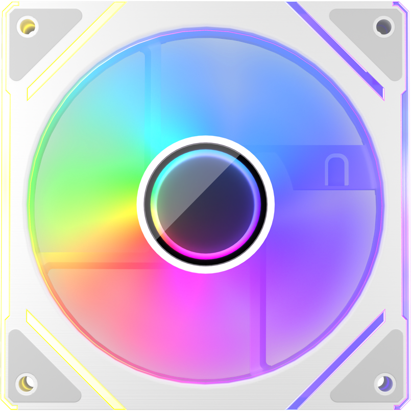 Вентилятор для корпуса 1STPLAYER FC7 ARGB White - FC7-WH