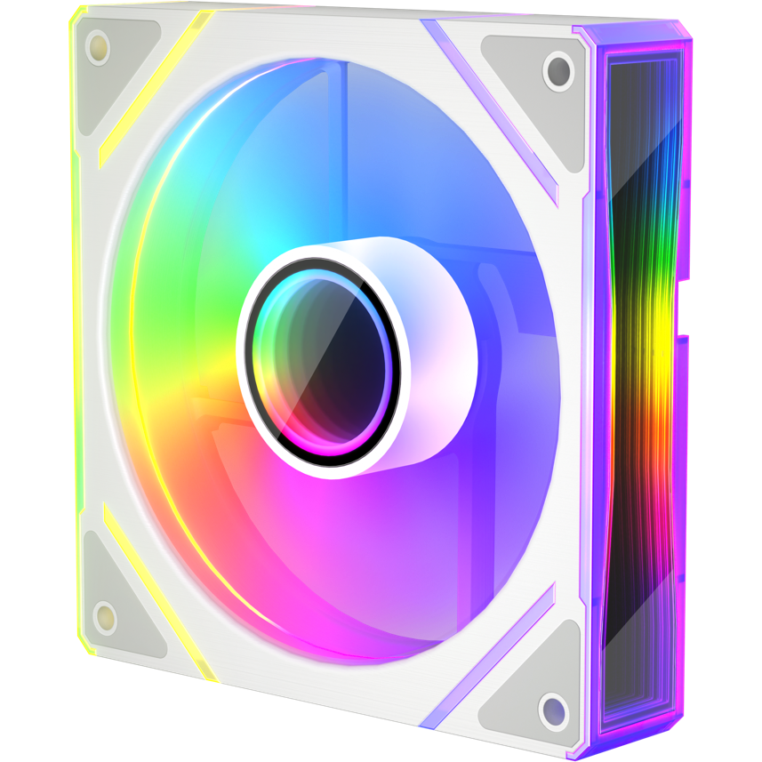 Вентилятор для корпуса 1STPLAYER FC7 ARGB White - FC7-WH - фото 3