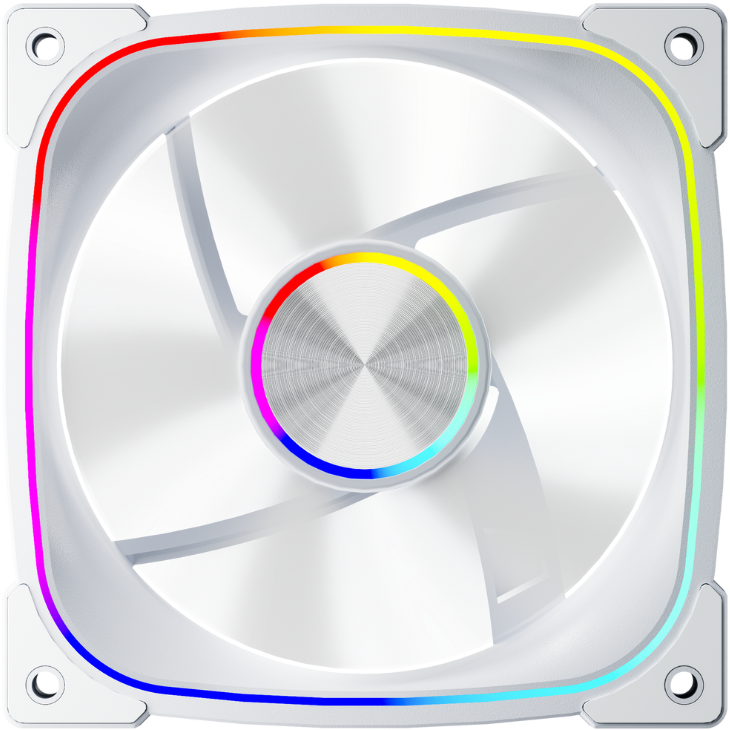 Вентилятор для корпуса 1STPLAYER FN7R ARGB White - FN7R-WH