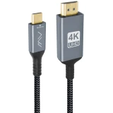 Кабель USB Type-C - HDMI, 1м, Caweon ACC-1M