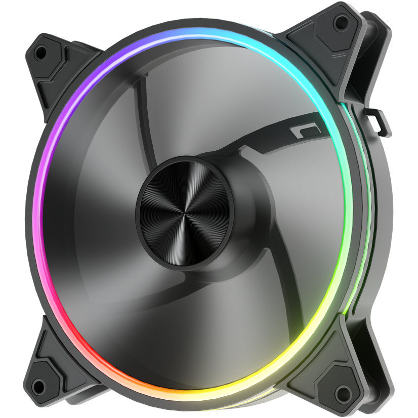 Вентилятор для корпуса 1STPLAYER FO7-14 ARGB Black