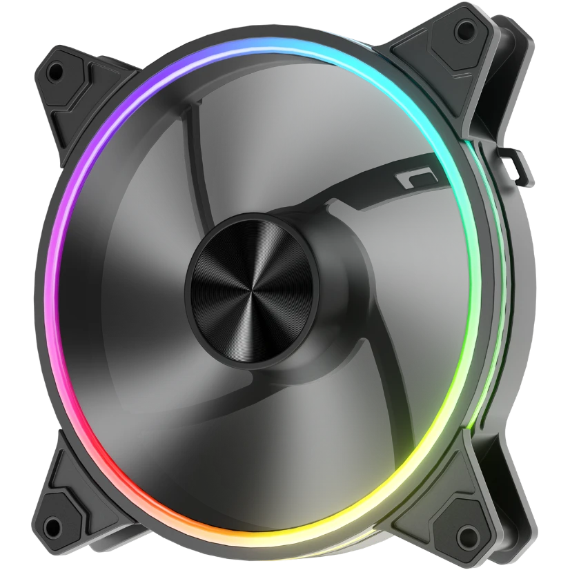 Вентилятор для корпуса 1STPLAYER FO7-14 ARGB Black - FO7-14-BK