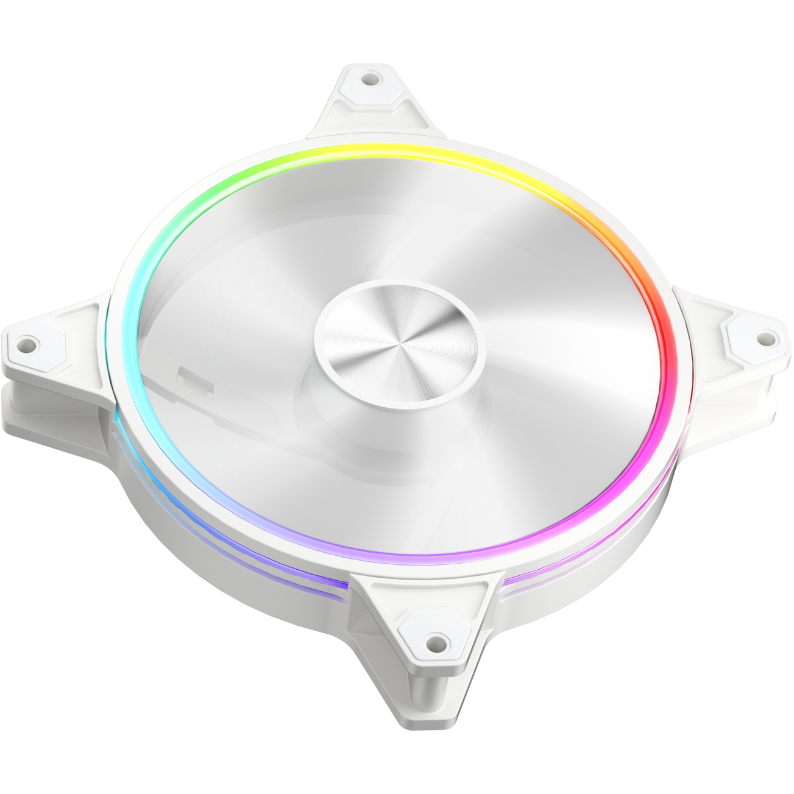 Вентилятор для корпуса 1STPLAYER FO7-14 ARGB White - FO7-14-WH - фото 3