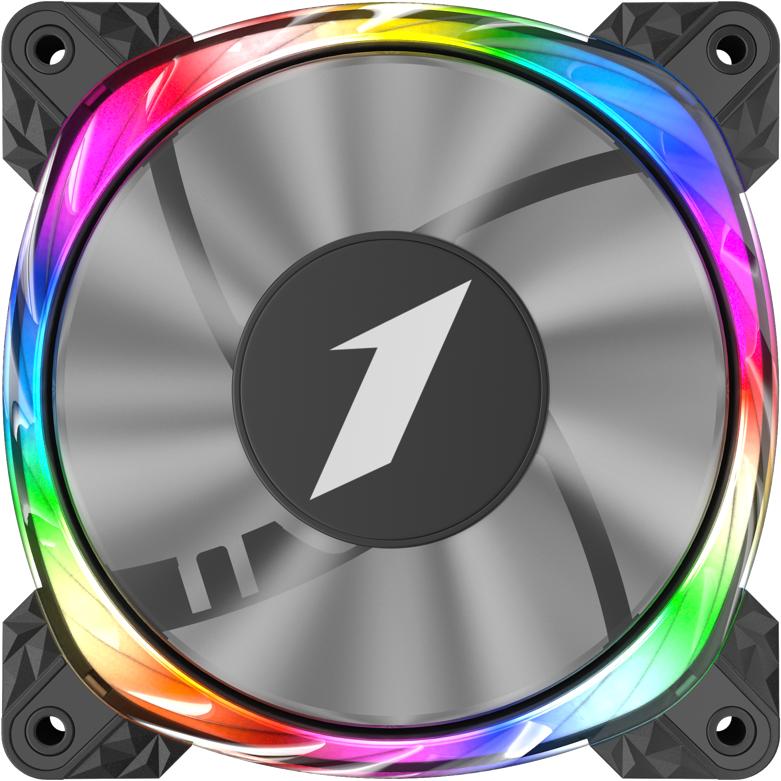 Вентилятор для корпуса 1STPLAYER FS7 ARGB Black - FS7-BK