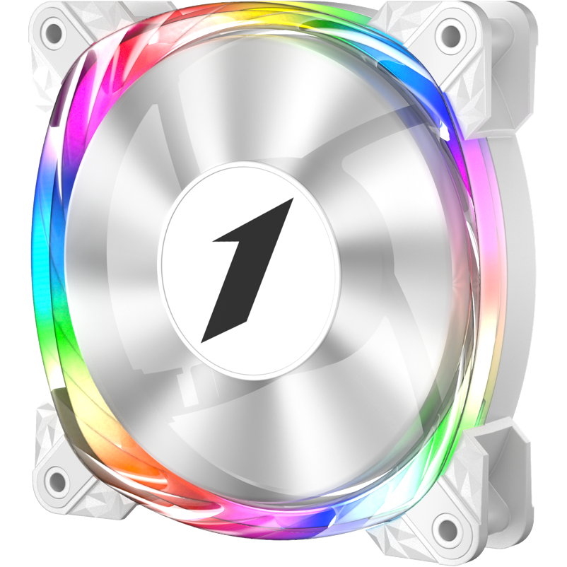 Вентилятор для корпуса 1STPLAYER FS7 ARGB White - FS7-WH - фото 2