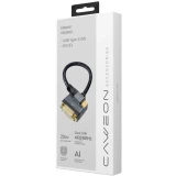 Переходник USB Type-C - DVI (F), 0.2м, Caweon AL-20CM