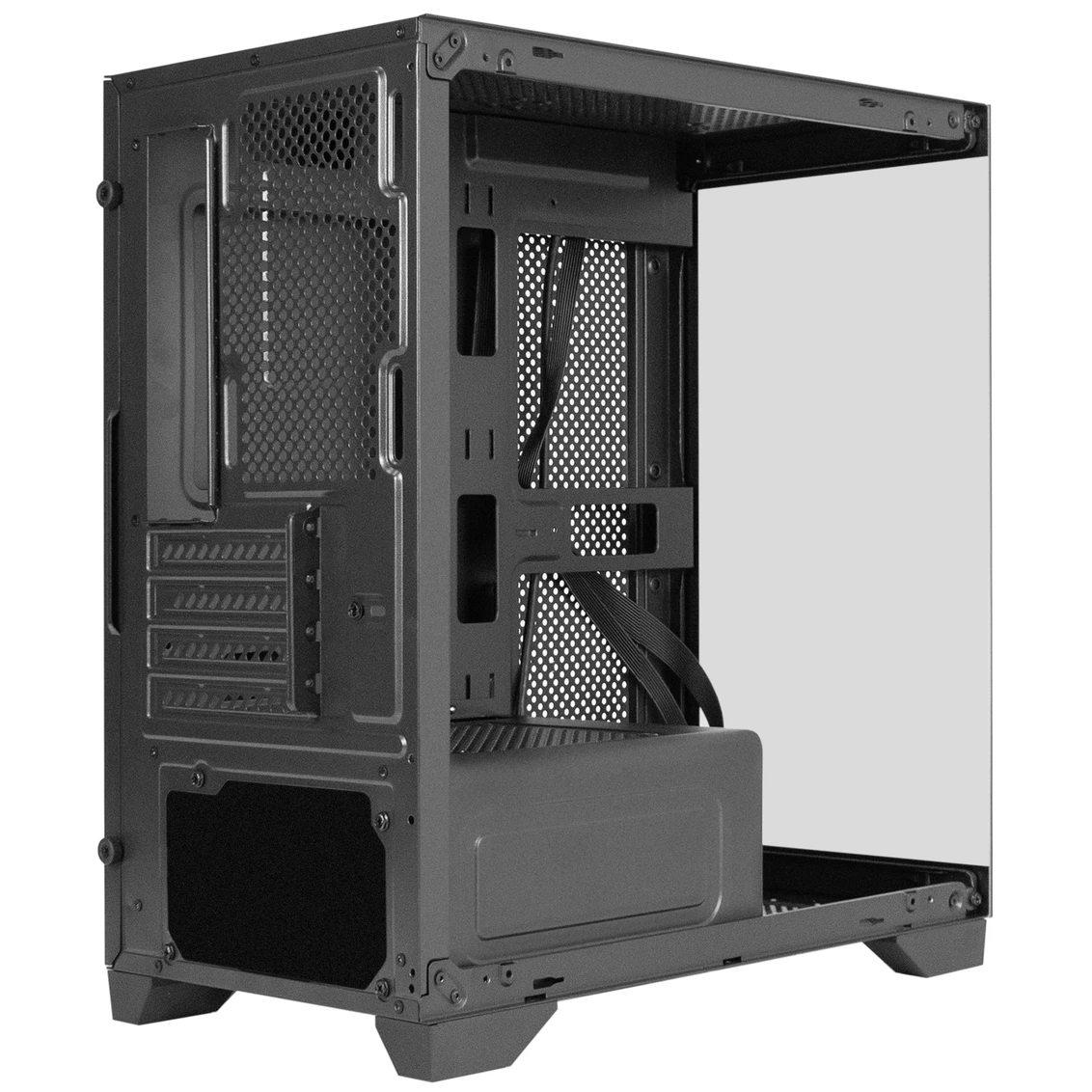 ..... Корпус ExeGate i3 SEA LE Black, царапина на верхней части корпуса - EX299006RUS - фото 3