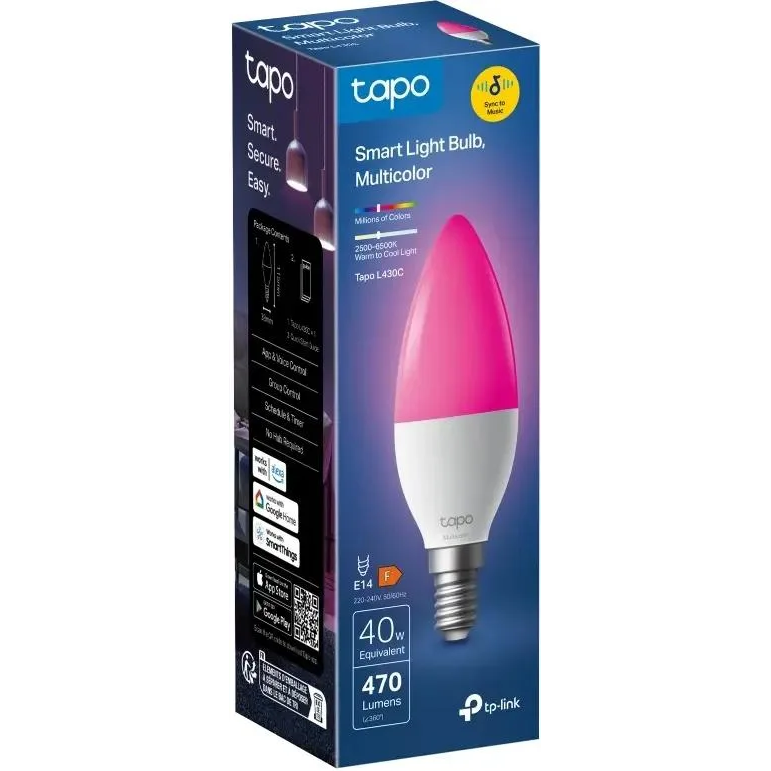 Умная лампочка TP-Link Tapo L430C - фото 2