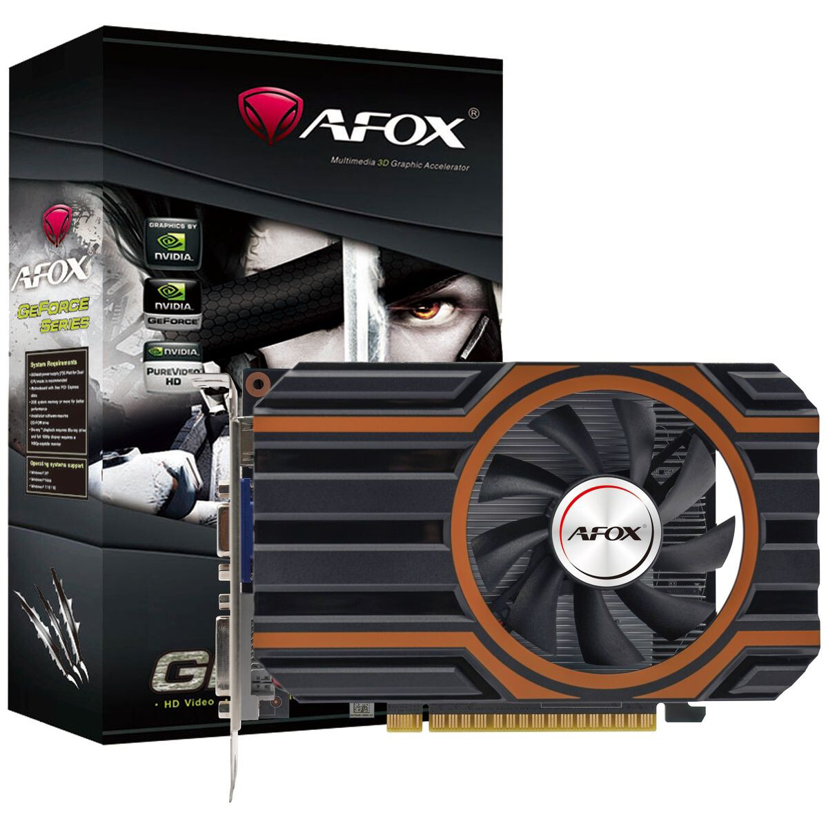 Видеокарта NVIDIA GeForce GTX 750 AFOX 4Gb (AF750-4096D5H2-V2) - фото 4