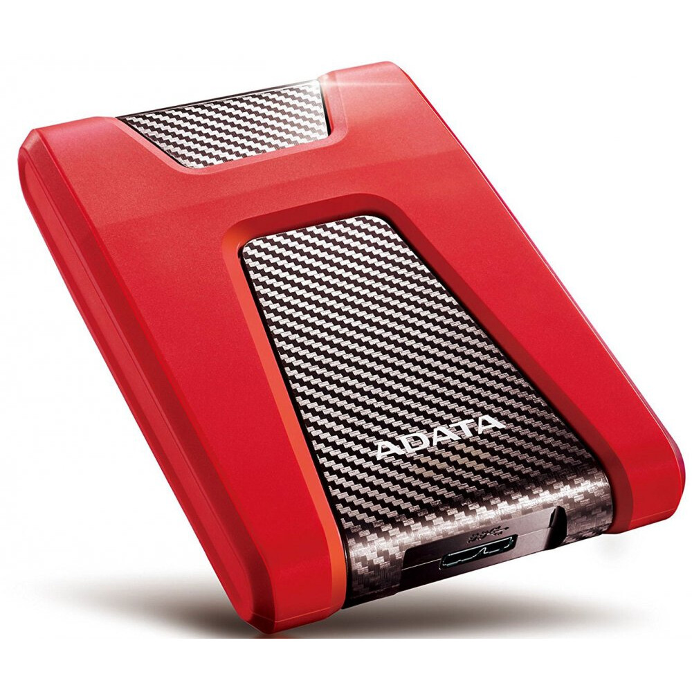 Внешний жёсткий диск 2TB ADATA HD650 Red (AHD650-2TU31-CRD)