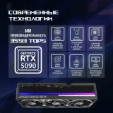 Видеокарта NVIDIA GeForce RTX 5090 ASUS ROG Astral BTF OC 32Gb (ROG-ASTRAL-RTX5090-O32G-BTF-GAMING)