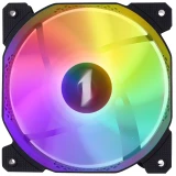 Вентилятор для корпуса 1STPLAYER F1R FRGB Black (F1R-BK-3P)