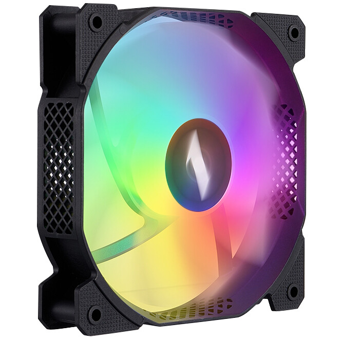 Вентилятор для корпуса 1STPLAYER F7R ARGB Black - F7R-BK - фото 4