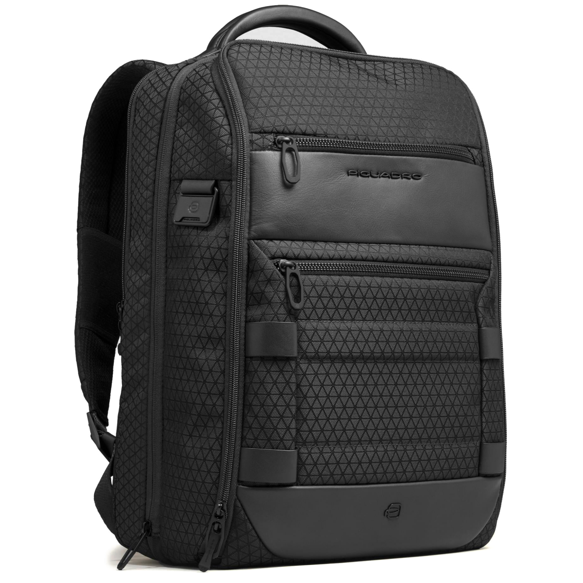 Рюкзак для ноутбука Piquadro Modular 2-in-1 Travel Laptop Backpack 15.6" Black (CA6828W139) - CA6828W139/N - фото 2