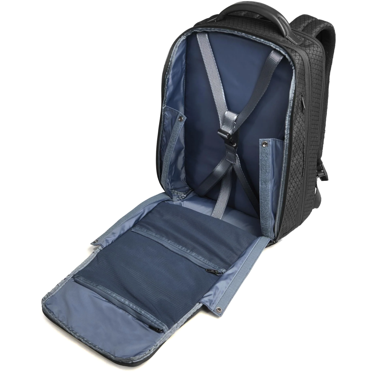 Рюкзак для ноутбука Piquadro Modular 2-in-1 Travel Laptop Backpack 15.6" Black (CA6828W139) - CA6828W139/N - фото 4