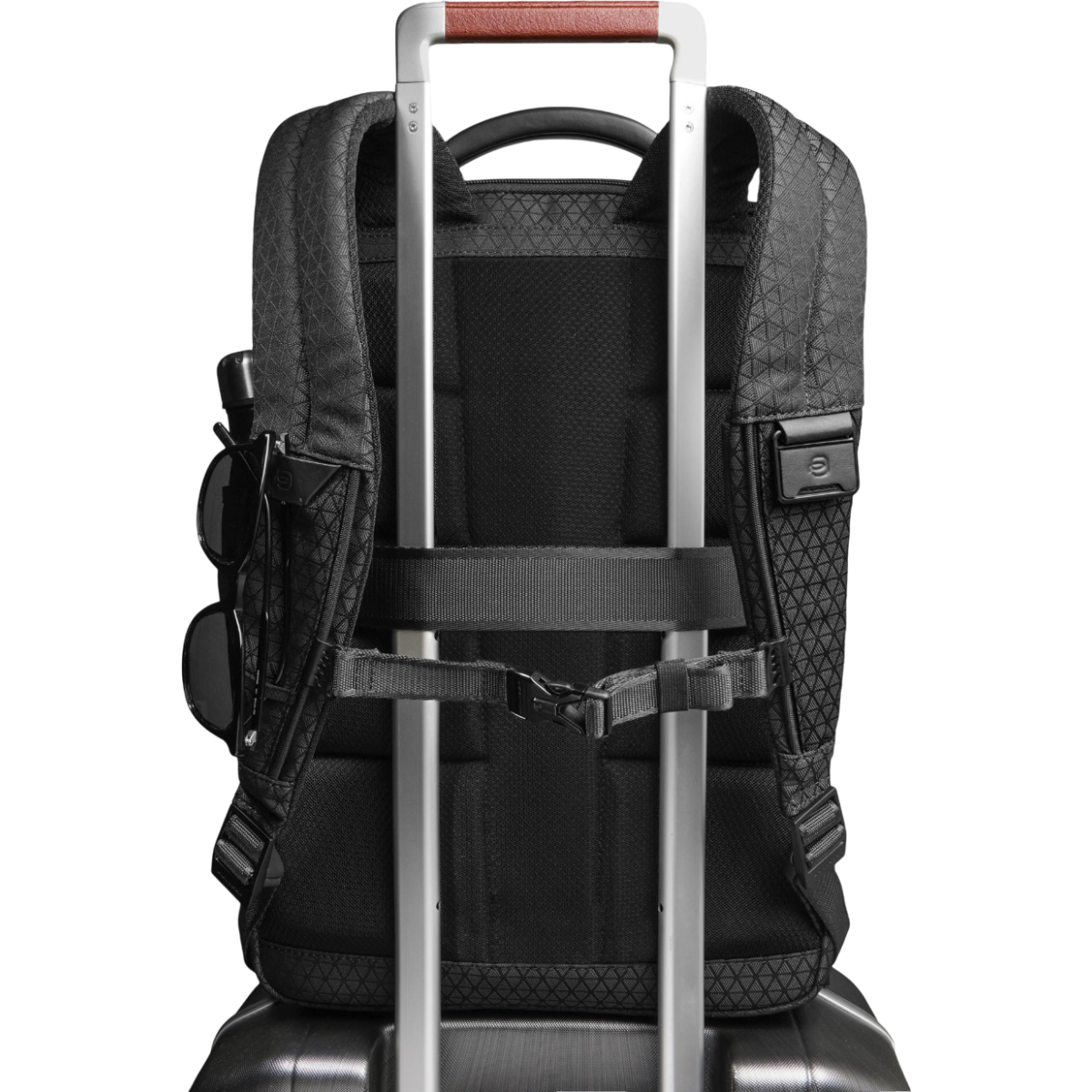 Рюкзак для ноутбука Piquadro Modular 2-in-1 Travel Laptop Backpack 15.6" Black (CA6828W139) - CA6828W139/N - фото 6