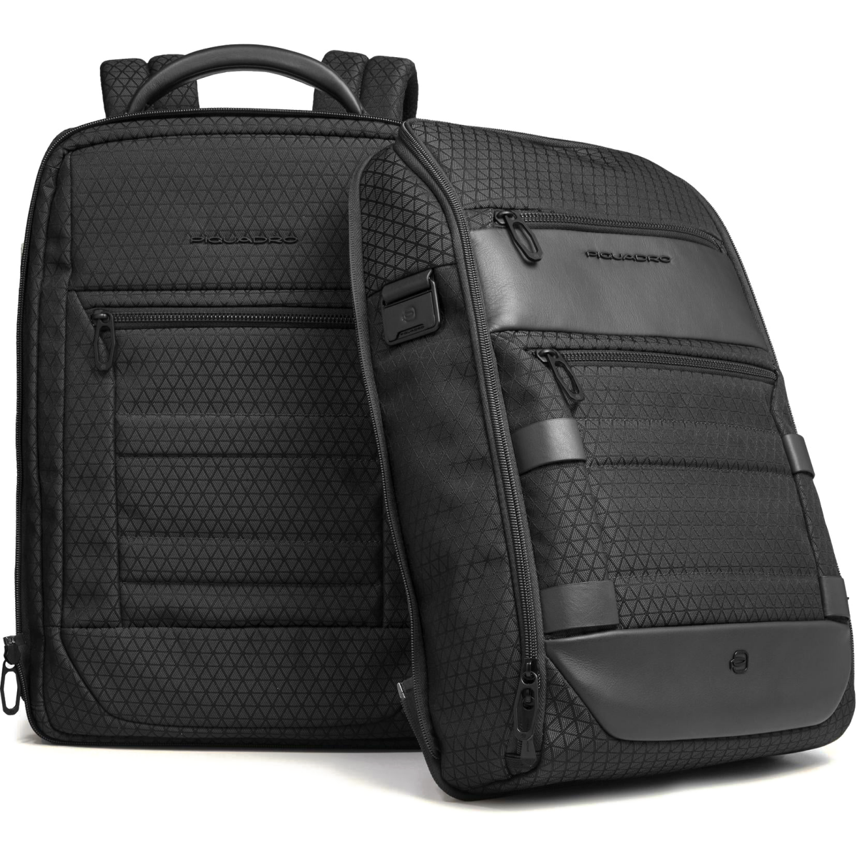 Рюкзак для ноутбука Piquadro Modular 2-in-1 Travel Laptop Backpack 15.6" Black (CA6828W139) - CA6828W139/N - фото 3